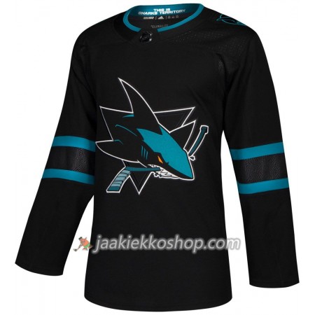 Miehille NHL San Jose Sharks Pelipaita Blank Adidas Alternate 2018-19 Authentic